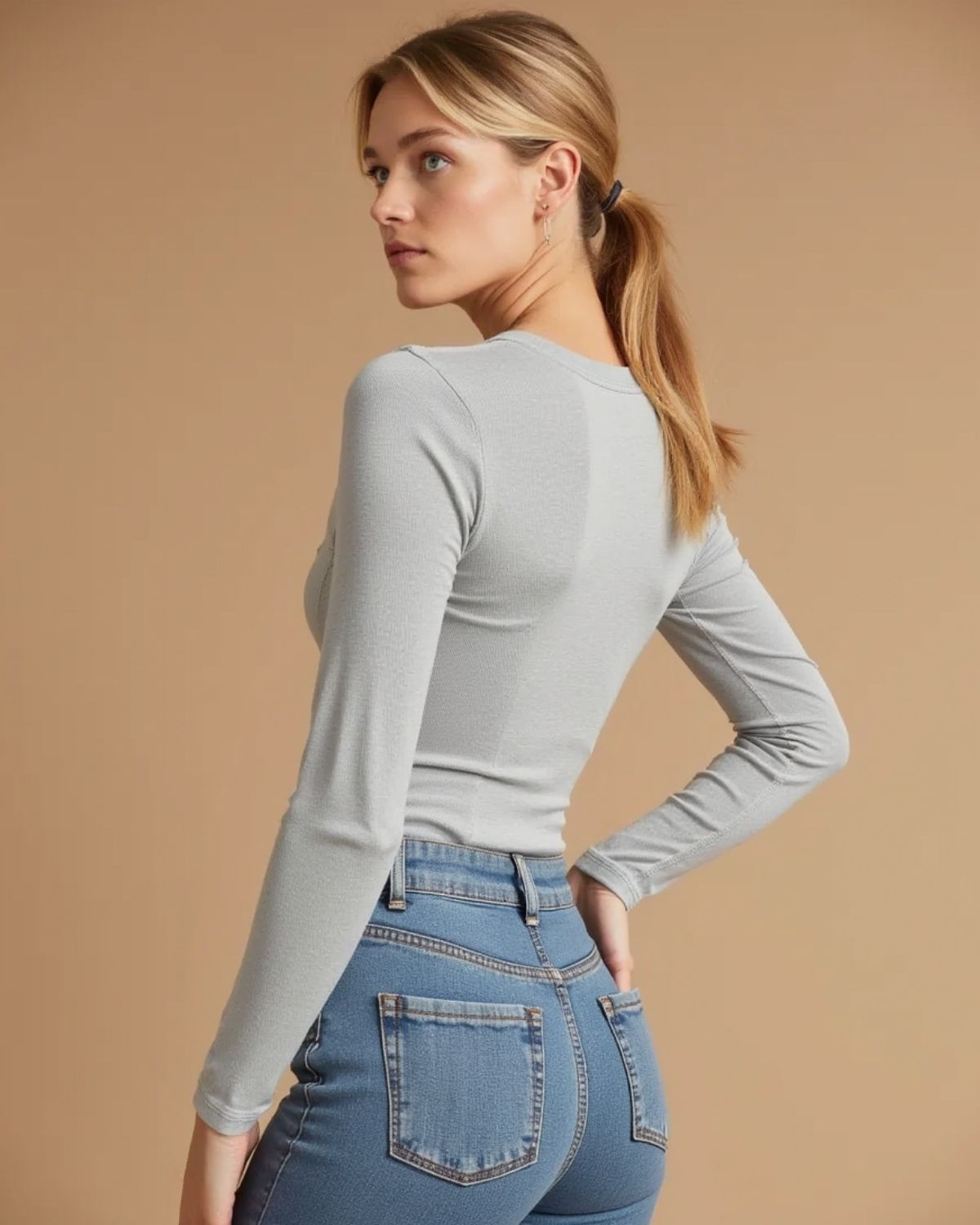 Essential Ribbed Long Sleeve