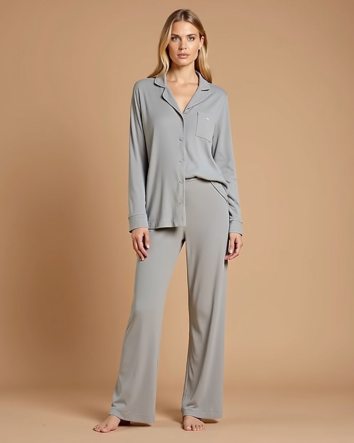 Comfy Long Sleeve Pajama Set