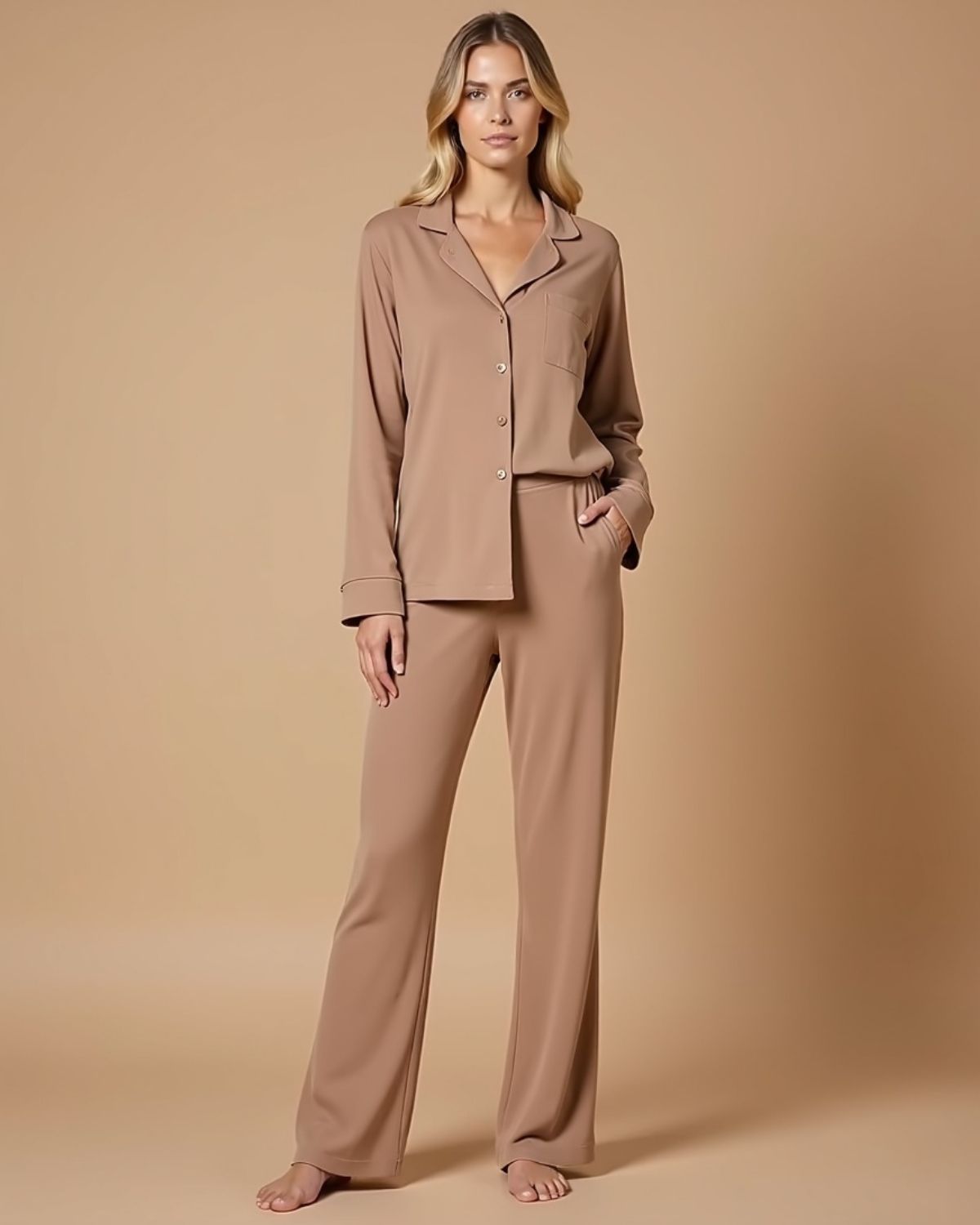Comfy Long Sleeve Pajama Set