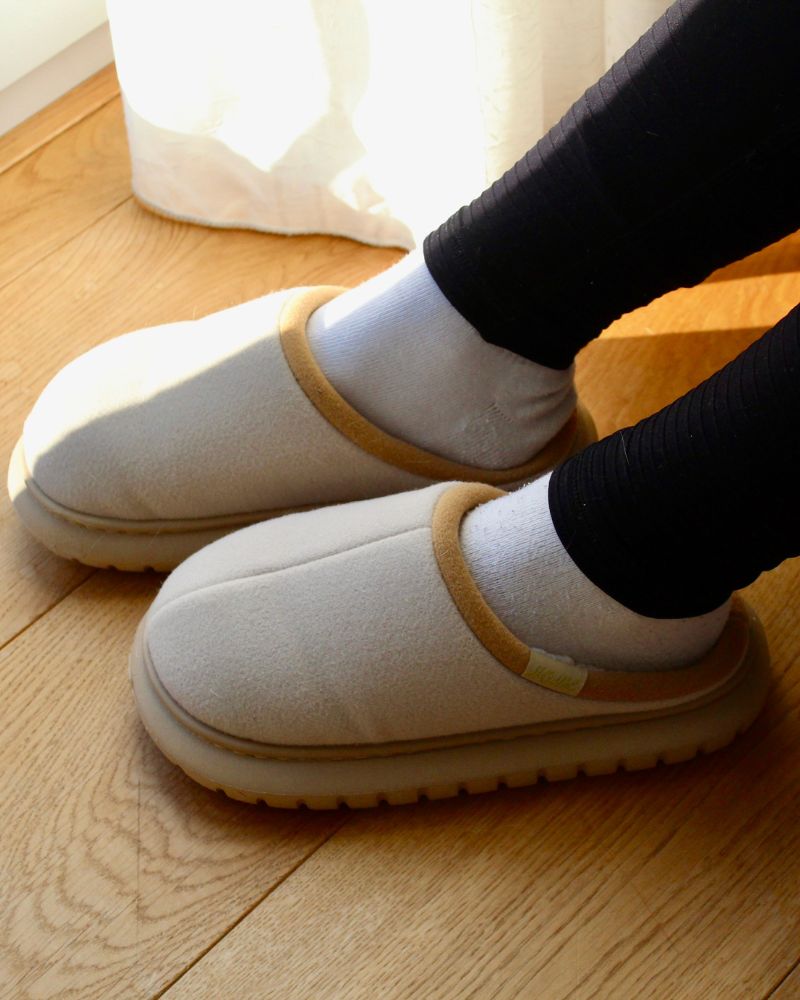 Pantuflas de vellón acogedoras