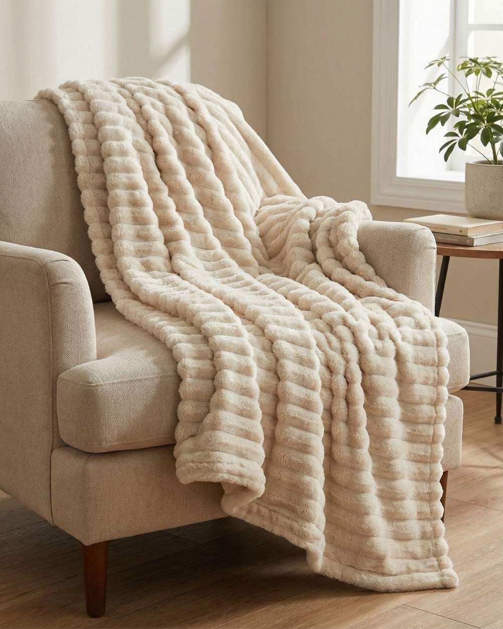 Cloudy - Fleece Throw Blanket