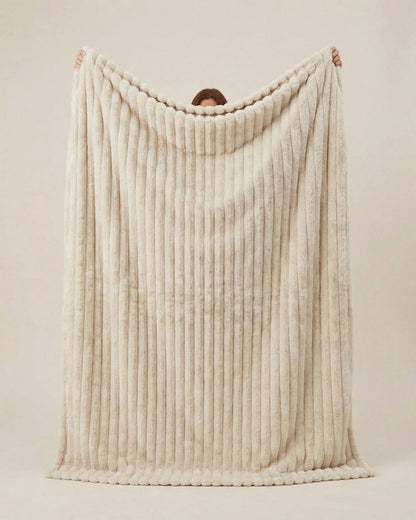 Cloudy - Fleece Throw Blanket