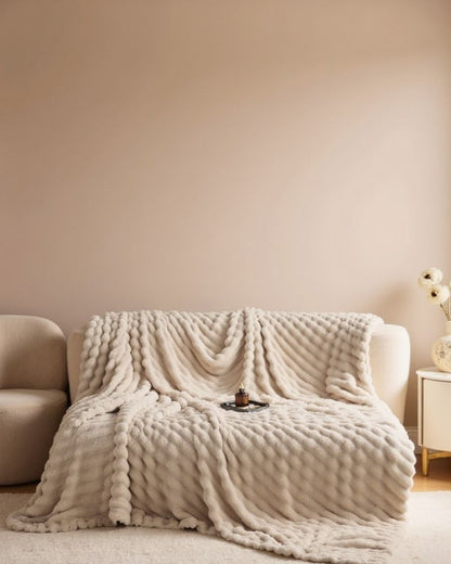 Cloudy - Cozy Fleece Blanket