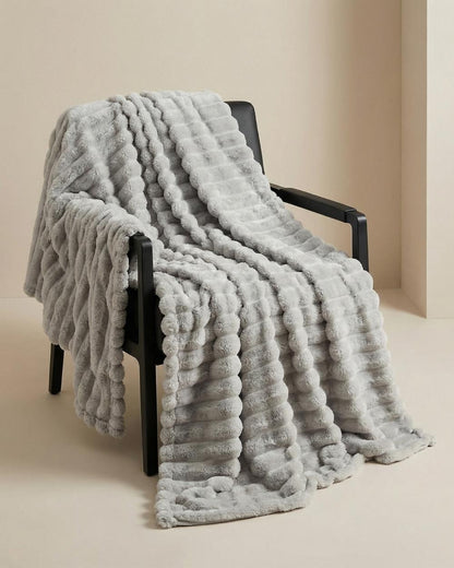Cloudy - Fleece Throw Blanket