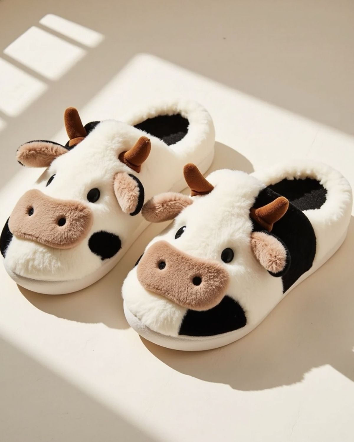 Cozy Cow Slippers