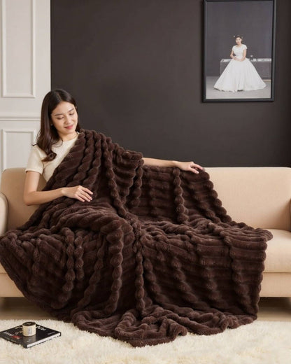 Cloudy - Cozy Fleece Blanket