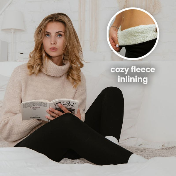 Cloudy - Fleece Lined Leggings – The Cozy Crew