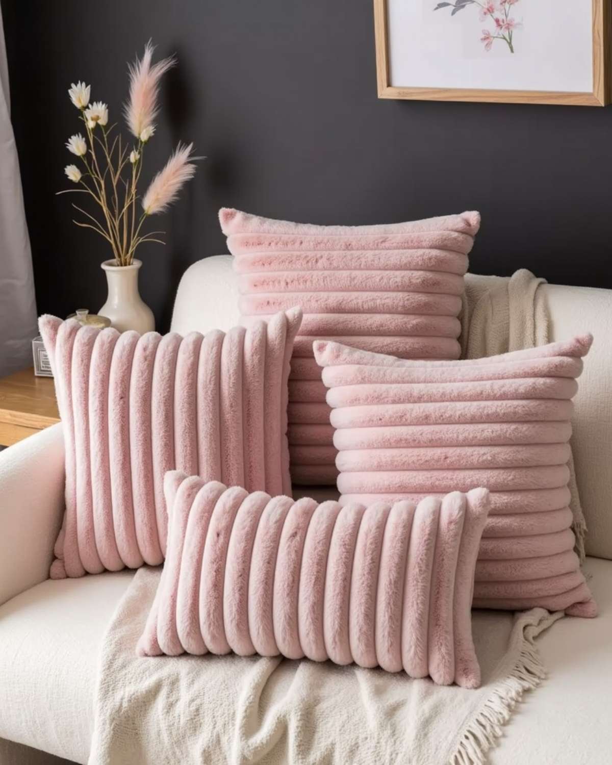 Cozy Fleece Pillow Cover