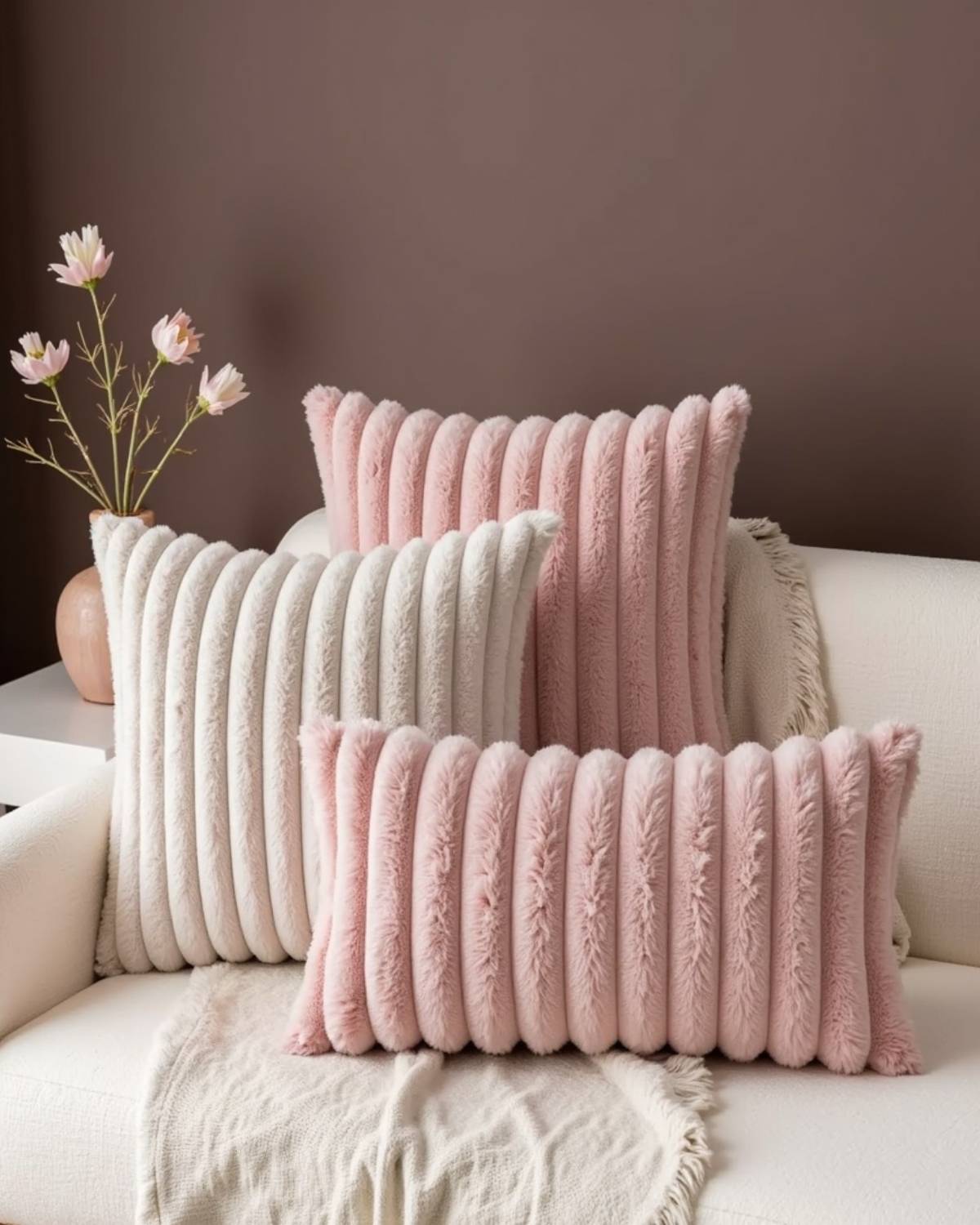 Cozy Fleece Pillow Cover