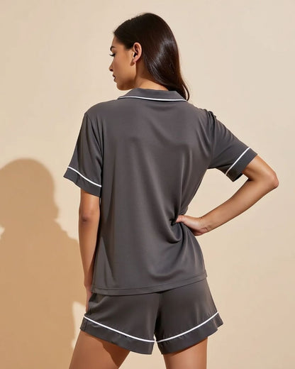 Comfy Short Sleeve Pajama Set