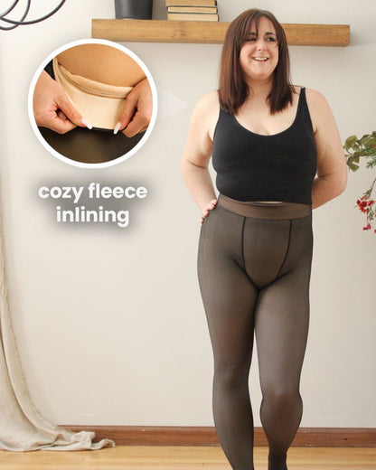 Cloudy - Fleece Lined Tights PLUS